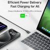 Кабель Anker USB-C - USB-C Bio-Based 0.9м 240W 20 Gbps (A80N1H11) Black