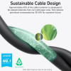 Кабель Anker USB-C - USB-C Bio-Based 0.9м 240W 20 Gbps (A80N1H11) Black