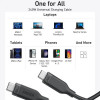 Кабель Anker USB-C - USB-C Bio-Based 0.9м 240W 20 Gbps (A80N1H11) Black