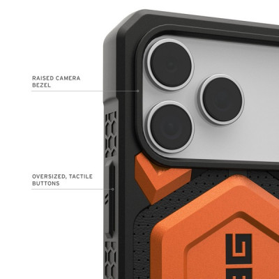 Чехол UAG Monarch Pro Magfit для iPhone 17 Pro Max 6.9" (114514119797) Orange