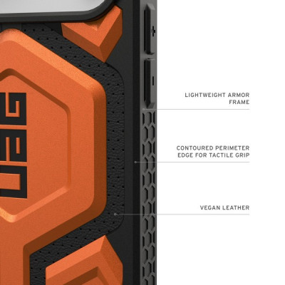 Чехол UAG Monarch Pro Magfit для iPhone 17 Pro Max 6.9" (114514119797) Orange