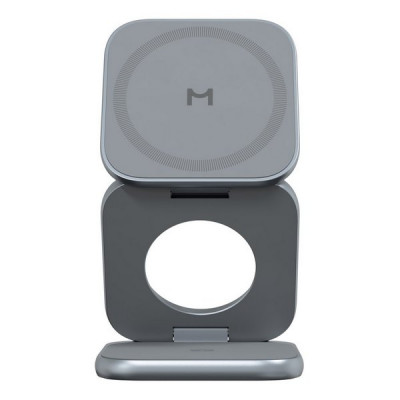 Беспроводное зарядное устройство Magssory Fold Ultra 3 в 1 Qi2.2 (WCH083m) Midnight