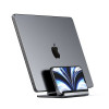 Подставка Satechi Dual Vertical Laptop Stand для ноутбуков и планшетов серый космос (ST-ADVSM)