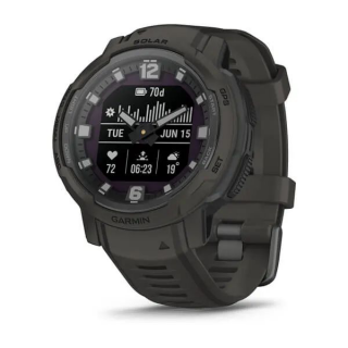 Умные часы Garmin Instinct Crossover Solar 45 мм (010-02730-01) графитовый