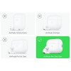 Чехол Elago Clear case with Round strap для AirPods Pro 2 (2022) (EAPP2CL-BA+ROSTR-DPU) фиолетовый