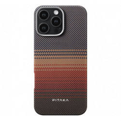 Чехол Pitaka Tactile Woven Case для iPhone 16 Pro Sunset (KI1601SU)