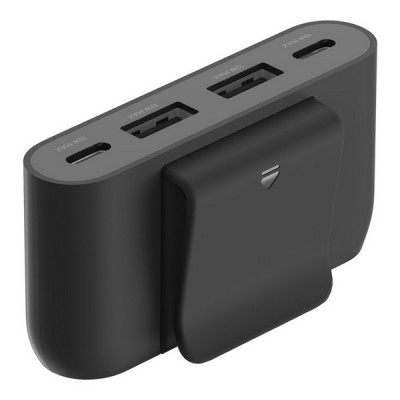 Адаптер Belkin BoostCharge 4-Port USB Power Extender (BUZ001bt2MBKB7) черный