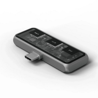 Хаб Satechi Mobile XR Hub with Audio PD 100W (ST-HXRAJM) серый