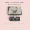 Хаб Satechi Mobile XR Hub with Audio PD 100W (ST-HXRAJM) серый