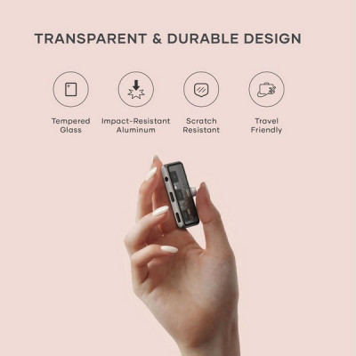 Хаб Satechi Mobile XR Hub with Audio PD 100W (ST-HXRAJM) серый