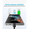 Кабель Anker 322 Type-C - Type-C 0.9 м 60 Вт (A81F5G11) Черный