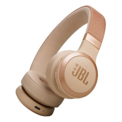 Беспроводные наушники JBL Live 670NC (JBLLIVE670NCSAT) бежевый