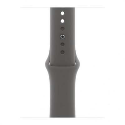 Apple Watch Series 11, 42mm, титан светлого цвета, спортивный ремешок