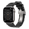 Apple Watch Series 11 Hermes 46 mm Kilim Single Tour Noir