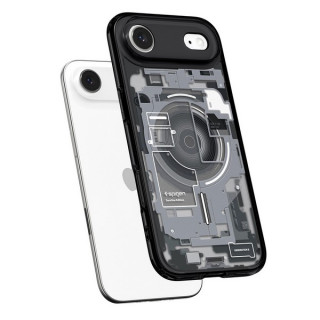 Чехол Spigen Ultra Hybrid MagFit для iPhone Air (ACS10320) Zero One Black