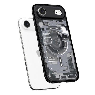 Чехол Spigen Ultra Hybrid MagFit для iPhone Air (ACS10320) Zero One Black