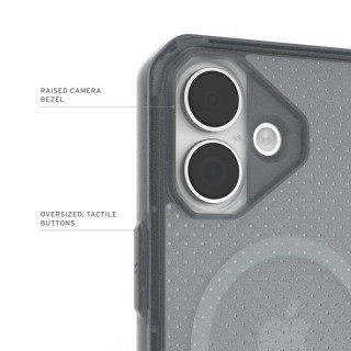 Чехол UAG Dot Magfit для iPhone 17 6.3" (114538113131) Ash / Тонированный