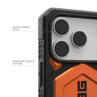 Чехол UAG Monarch Pro Magfit для iPhone 17 Pro 6.3" (114513119797) Orange