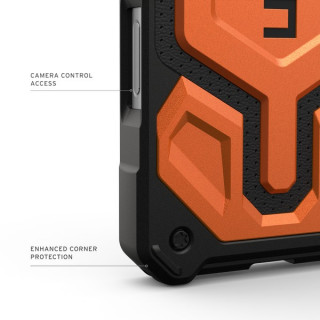 Чехол UAG Monarch Pro Magfit для iPhone 17 Pro 6.3" (114513119797) Orange