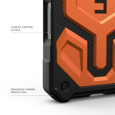 Чехол UAG Monarch Pro Magfit для iPhone 17 Pro 6.3" (114513119797) Orange