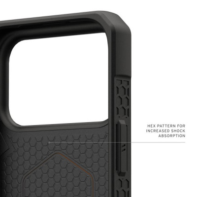 Чехол UAG Monarch Pro Magfit для iPhone 17 Pro 6.3" (114513119797) Orange