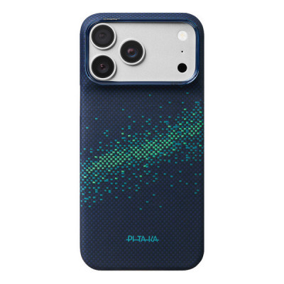 Чехол Pitaka Edge Case для iPhone 18 Pro Max / 17 Pro Max (KI1805PM) Nearfield Blue (Milky Way Galaxy 2.0)