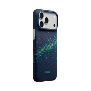 Чехол Pitaka Edge Case для iPhone 18 Pro Max / 17 Pro Max (KI1805PM) Nearfield Blue (Milky Way Galaxy 2.0)