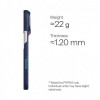Чехол Pitaka Edge Case для iPhone 18 Pro Max / 17 Pro Max (KI1805PM) Nearfield Blue (Milky Way Galaxy 2.0)