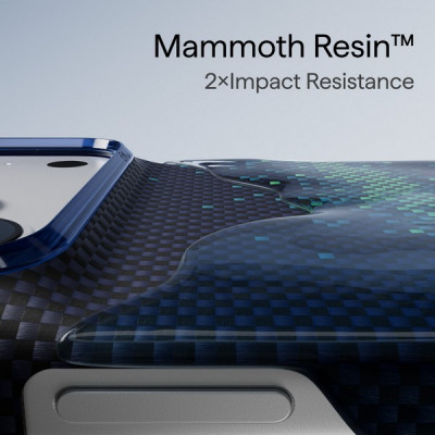 Чехол Pitaka Edge Case для iPhone 18 Pro Max / 17 Pro Max (KI1805PM) Nearfield Blue (Milky Way Galaxy 2.0)