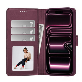 Чехол Tech-Protect Wallet MagFit для iPhone 18 Pro Max / 17 Pro Max (Mulberry)