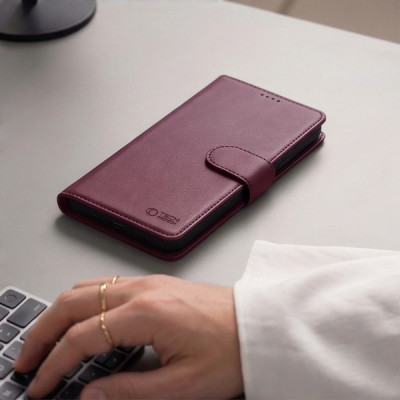 Чехол Tech-Protect Wallet MagFit для iPhone 18 Pro Max / 17 Pro Max (Mulberry)