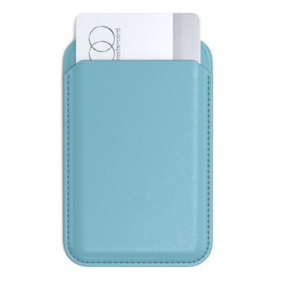 Магнитный кошелек-подставка Satechi Magnetic Wallet Stand (AP-MWSB) Light Blue