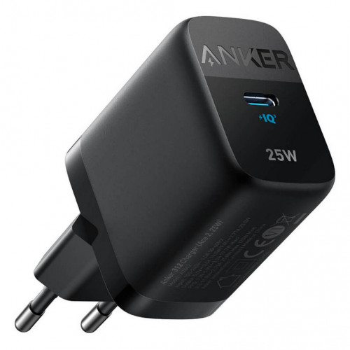 Сетевое зарядное устройство Anker 312 USB-C 25W (A2642G11) Black