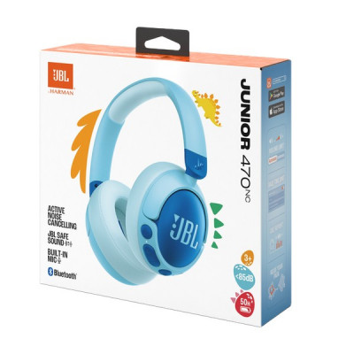 Беспроводные наушники JBL JR 470NC (JBLJR470NCBLU) Blue