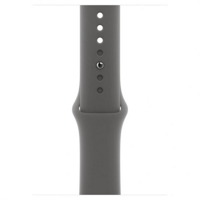 Apple Watch Series 11, 46mm, титан светлого цвета, спортивный ремешок