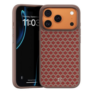 Чехол Benks ArmorGrid ArmorPro Case built with Kevlar для iPhone 17 Pro 6.3" (Orange)