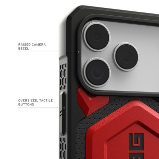 Чехол UAG Monarch Pro Magfit для iPhone 17 Pro Max 6.9" (114514119494) Crimson