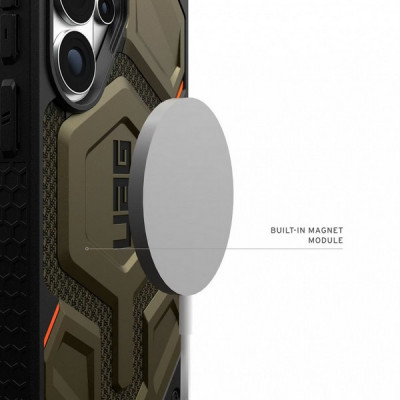 Чехол UAG Monarch Pro Magfit для Samsung Galaxy S26 Ultra (21451311397B) Kevlar Element Green