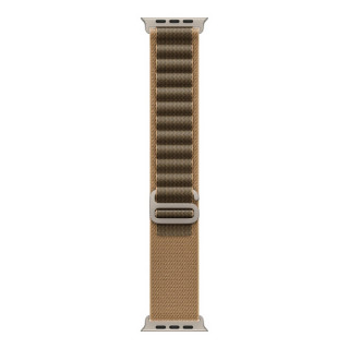 Apple Watch Ultra 4, 49 мм, Natural Titanium Desert Alpine Loop