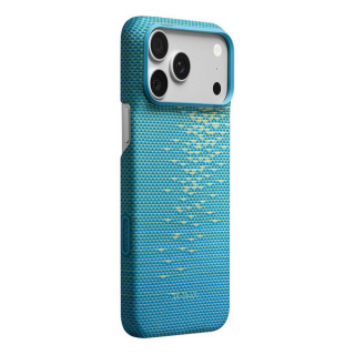 Чехол Pitaka Edge Case для iPhone 18 Pro Max / 17 Pro Max (KI1812PM) Lucid Blue (Glints of Gold)