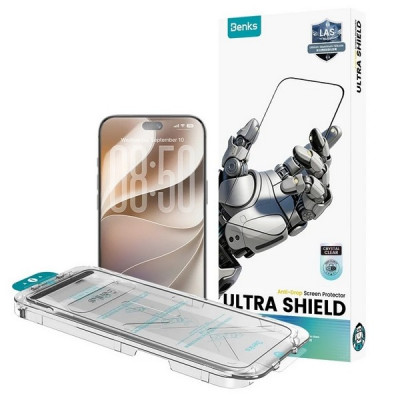 Защитное стекло Benks Ultra Shield HD для iPhone 18 Pro / 17 Pro 6.3"