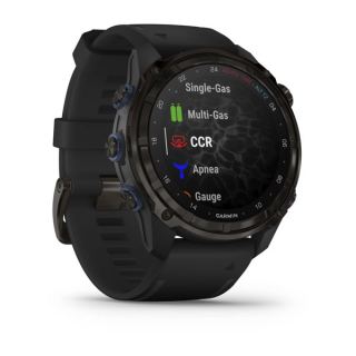 Умные часы Garmin Descent Mk3i титановый DLC серо-карбонового цвета/черный ремешок 51 мм 010-02752-11