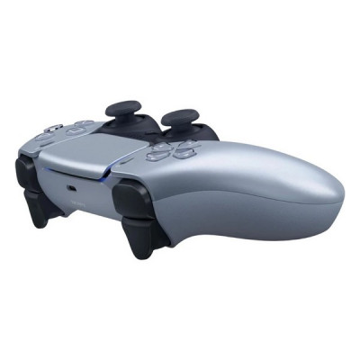 Беспроводной геймпад PlayStation DualSense для PS5 серебристый