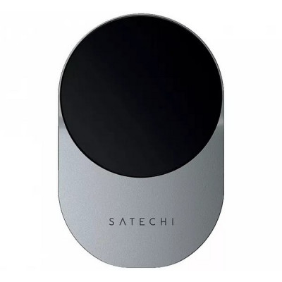 Автомобильное беспроводное зарядное устройство Satechi Qi2 Wireless Car Charger 15W (ST-Q2CCM) серый