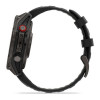 Garmin Fenix 8 Pro 47 мм Amoled Sapphire Carbon Gray DLC Titanium with Black/Pebble Gray Silicone Band (010-03198-00/010-03198-01)