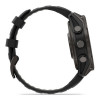 Garmin Fenix 8 Pro 47 мм Amoled Sapphire Carbon Gray DLC Titanium with Black/Pebble Gray Silicone Band (010-03198-00/010-03198-01)