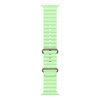 Ремешок Apple Ocean Band 49 мм Neon Green / Natural Titanium Finish