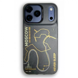 Чехол Benks Dynamic Magnetic City Case для iPhone 17 Pro Max Moscow