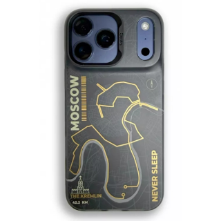 Чехол Benks Dynamic Magnetic City Case для iPhone 17 Pro Max Moscow