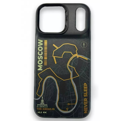 Чехол Benks Dynamic Magnetic City Case для iPhone 17 Pro Max Moscow